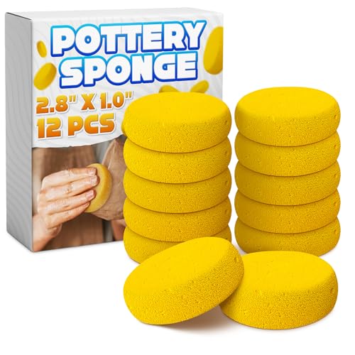 12 Pcs Pottery Sponges for Clay – 2.8
