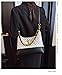 Designer Diamond-Pattern Chain Handbag, Fashion Shoulder Purse with Quilted Texture