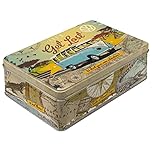 Nostalgic-Art 30701 - Volkswagen - VW Bulli - Let's Get Lost, Storage Tin Box Flat