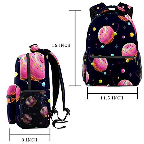 Sacs d'école pour filles et garçons : le grand sac à backpack étudiant multicolore