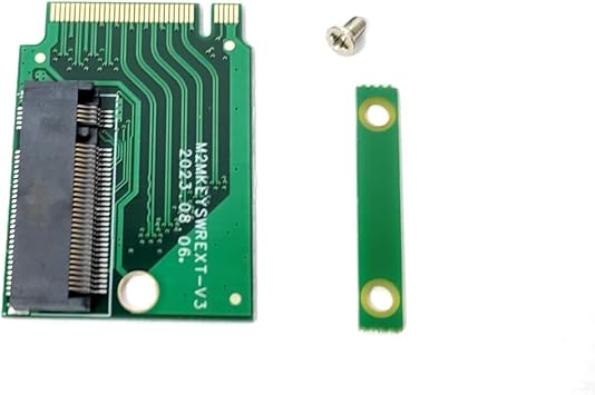 2230 to 2280 SSD Hard Drive Expansion Board for ROG Ally Handheld, NVME M.2 M-Key 5Pin PCIE 4.0 Adapter Upgrade Converter 90 Degree for ROG Ally