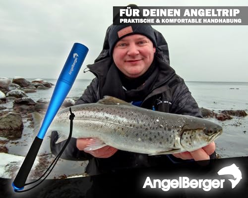 Foto von Angel-Berger Deluxe Aluminium Fischtöter mit Handschlaufe Fischbetäuber Totschläger