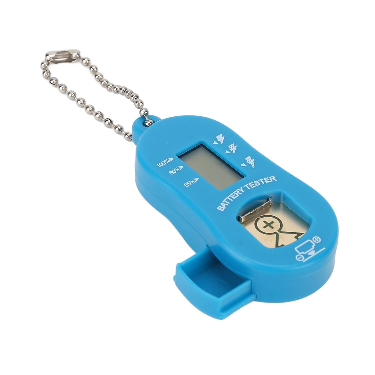 Hearing Aid Battery Tester, Small LCD Screen Pocket Size Button Cell