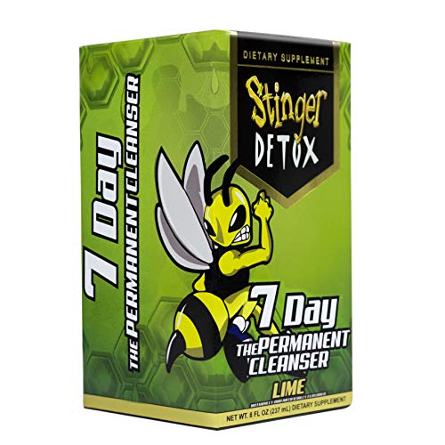 Stinger Detox 7-Day Permanent Drink – Lime Flavor – 8 FL OZ - Image 3