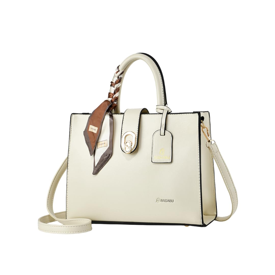 Women's Premium Vegan Leather Tote Handbag | Designer Shoulder Bag with Adjustable Sling Strap | Midium Size Office Tote, Work Bag, Travel Purse for Women-image-24