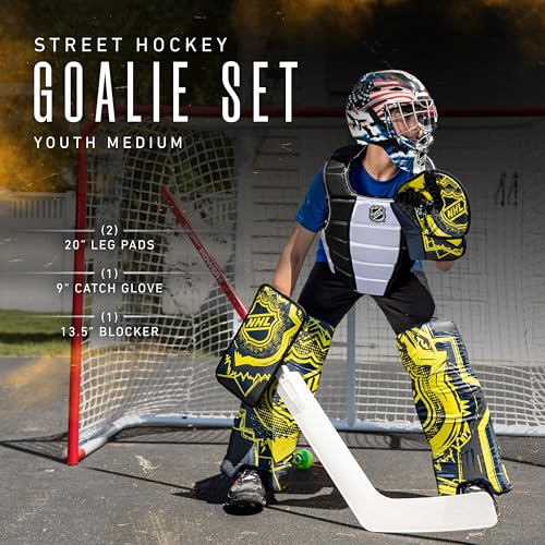 Franklin Sports Extreme Street Hockey Goalie Set - image 2