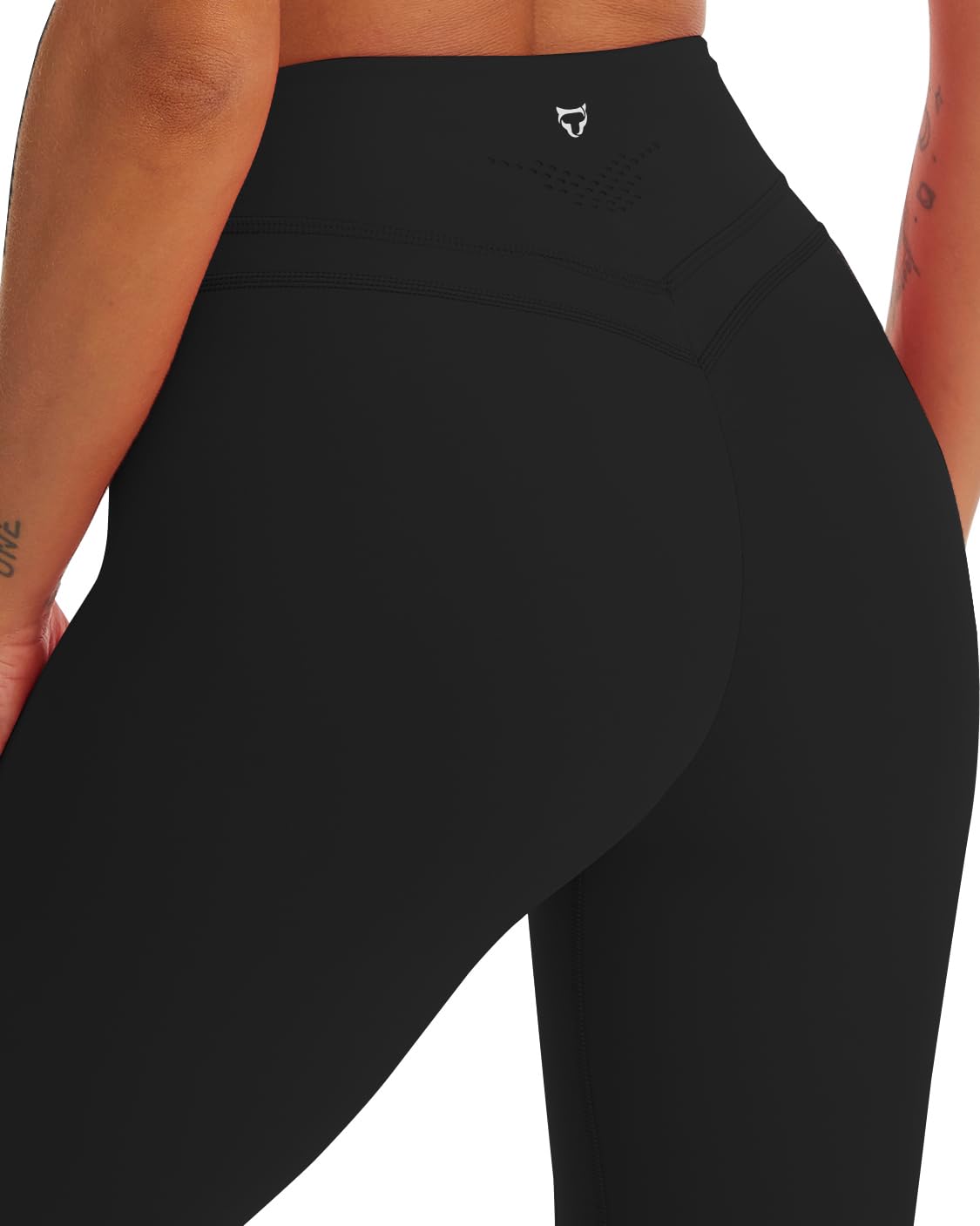 Yogahose für Damen, 7/8, hohe Taille, Workout-Leggings, Gesäß-Push-Up-Hose, Bauchkontrolle, Booty-Leggings