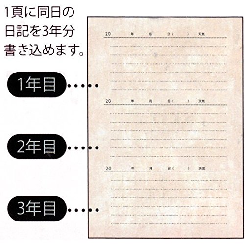 Amazon.co.jp: クローズピン 日記帳（3年日記）tomoko Hayashi・トモコ