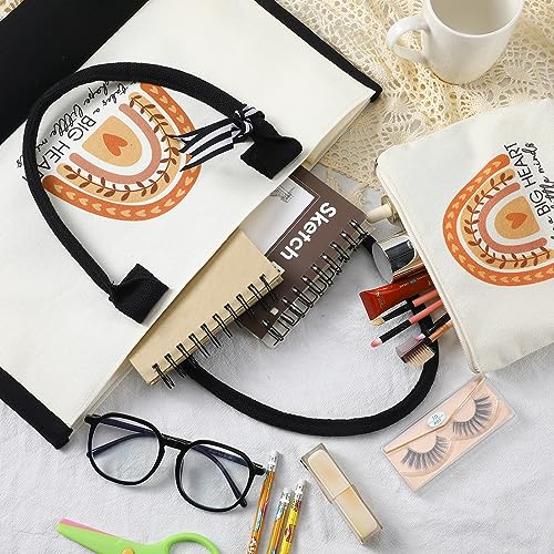 Pack de 20 bolsas tote de lona para maestras miniatura 3