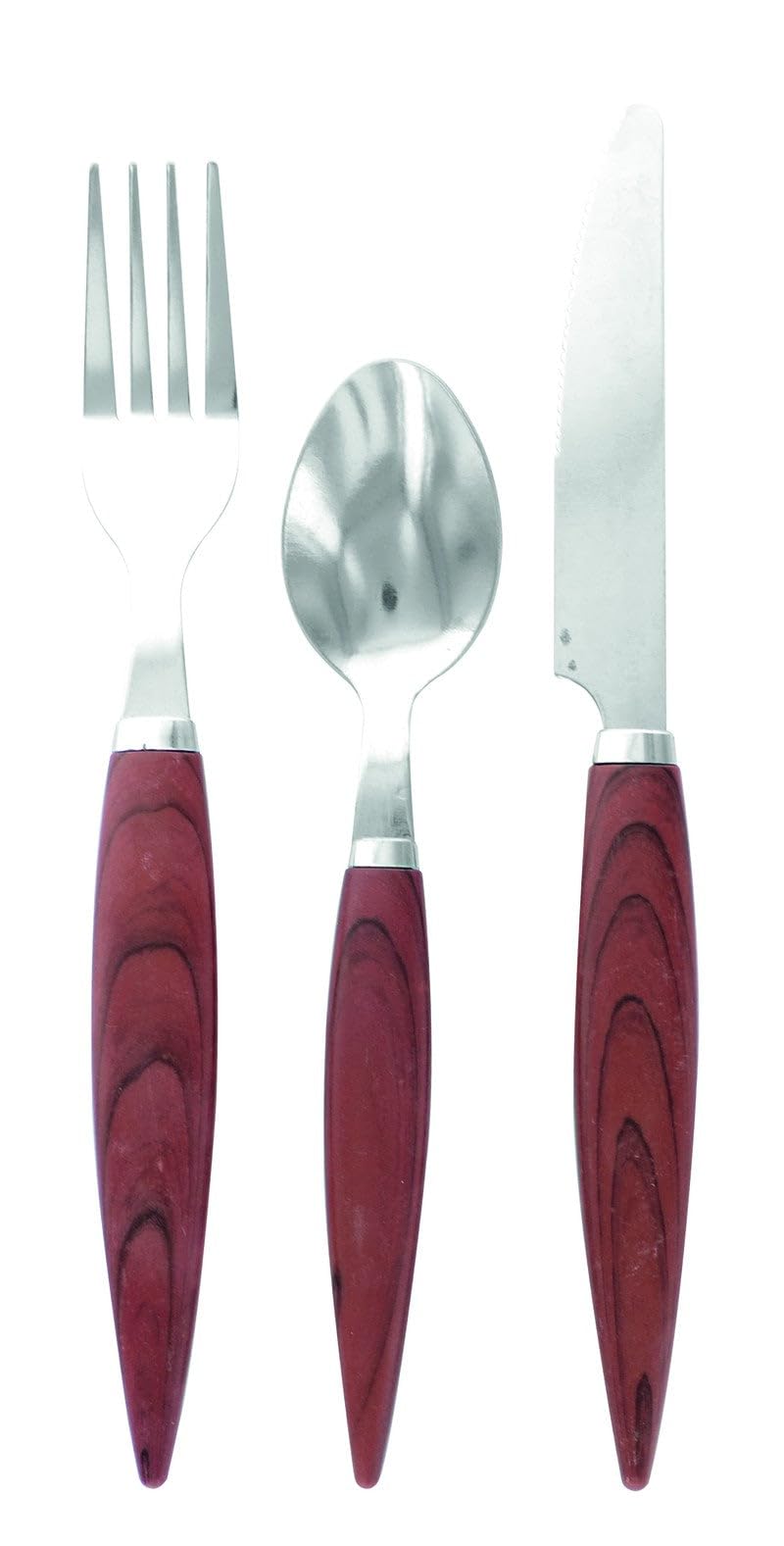 PacknWood - 50 Cubierto Negro Metal | 5 cm | Hostelería Catering, Desechable, Delivery Take Away, Food Truck