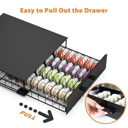 image for ZECENN Storage Drawer for Bartesian Capsules, Stackable Cocktail Pod H