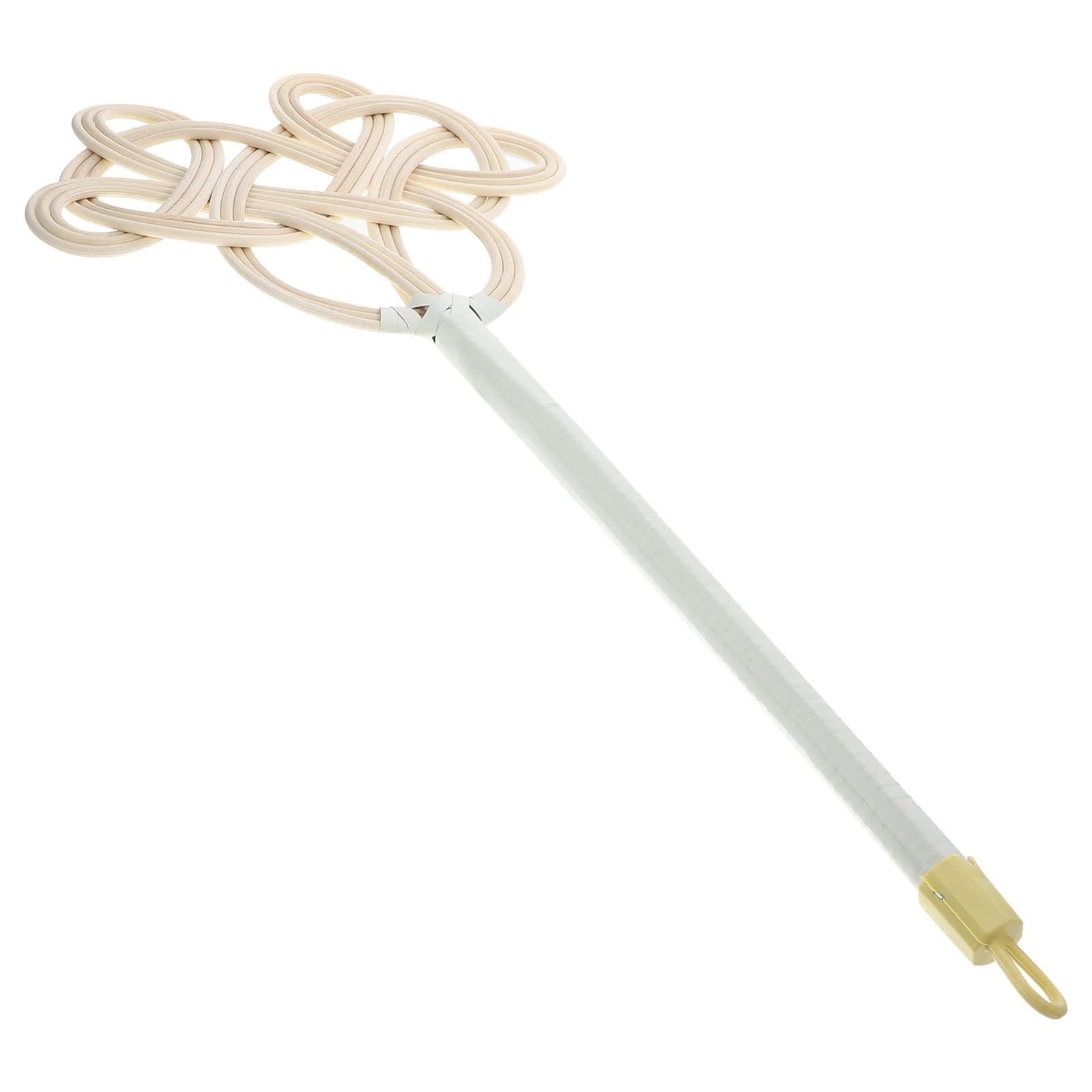 IUVYTA Carpet Beater Long Handle Rattan Quilt Dust Beater Cleaning Tool Carpet Rug Removal Manual Duster Household Home