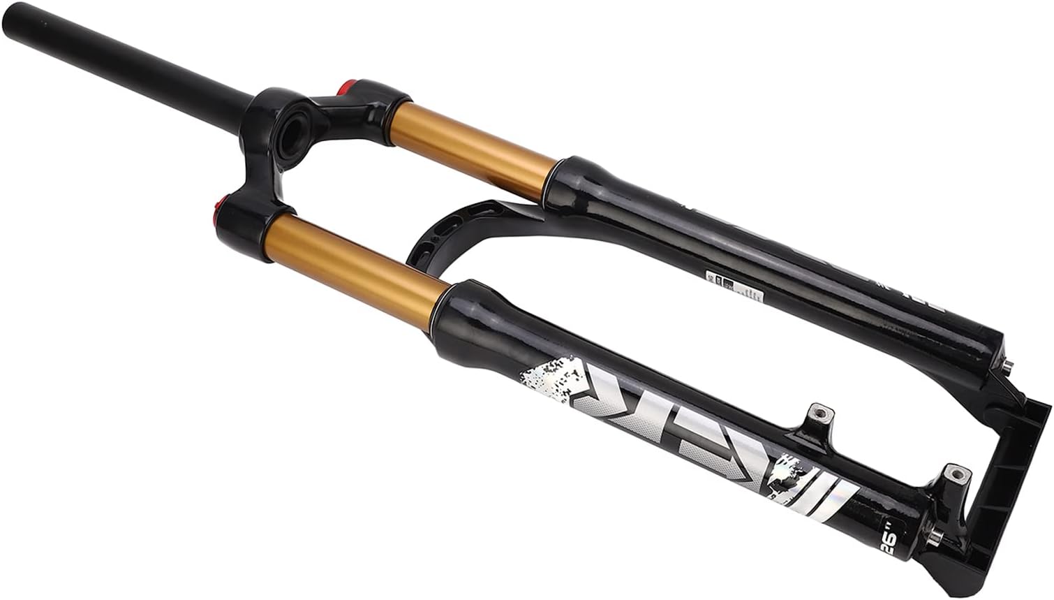 Durable Straight Steerer Front Fork for Mountain Bike Mg Alloy Suspension Fork with Sensitive Shock Absorbing System