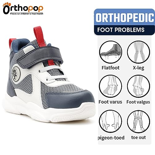 Kids Orthopedic Corrective Ankle and Arch Support AFO Shoes for Toddler Girls and Boys2