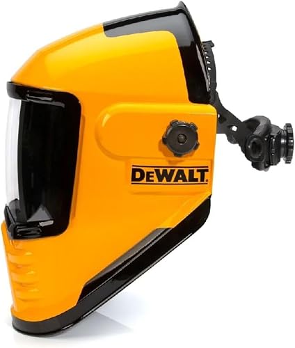 Miniatura 4 de Dewalt Casco de soldadura de oscurecimiento automático de visión amplia, tres modos de oscurecimiento, 4 sensores de arco rápido relámpago, lentes