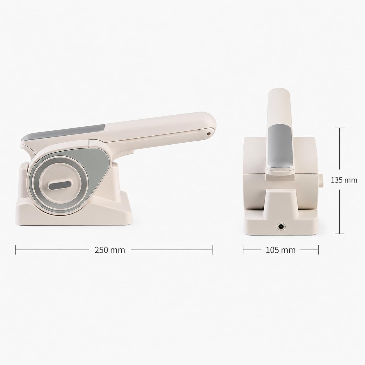 Grattugia elettrica senza fili con design portatile ricaricabile, include 2 tamburi rotanti per grattugiare formaggio, noci, cioccolato, rimovibile per una facile pulizia
