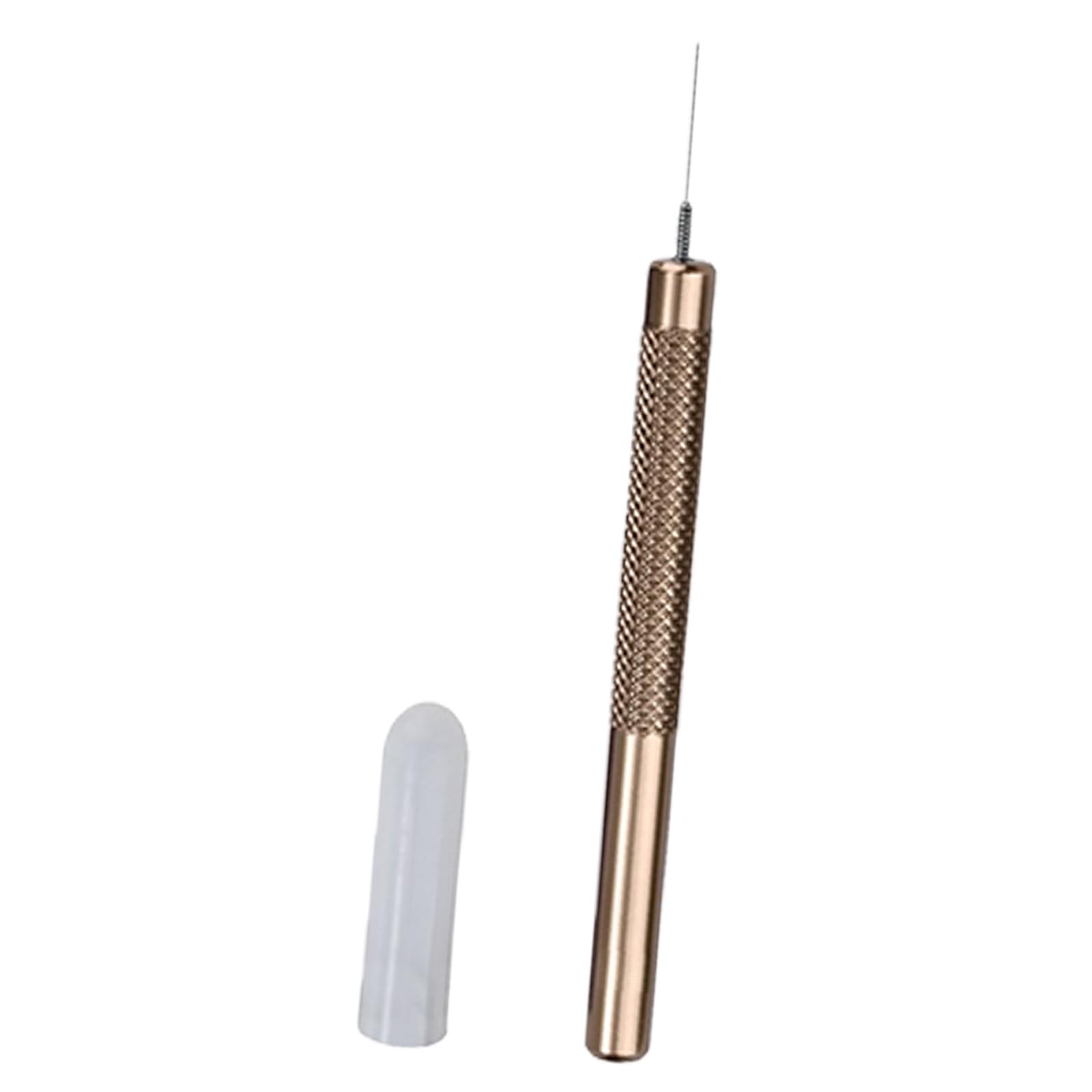 Netbiio Rose Gold Antistick Coated Metal Adhesive Applicator Ideal For Model Enthusiasts Ideal For Clogs And Residue Buildup Great For Miniature Electronic Repairs, Comfortable Handle