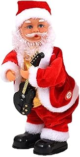 Générique Père Noël Dansant Musical, Décoration Festive et Interactive pour Le Salon et Le Bureau, Idée Cadeau Fête de Noël Magique, Mouvements Réalistes et Son de Qualité (B)