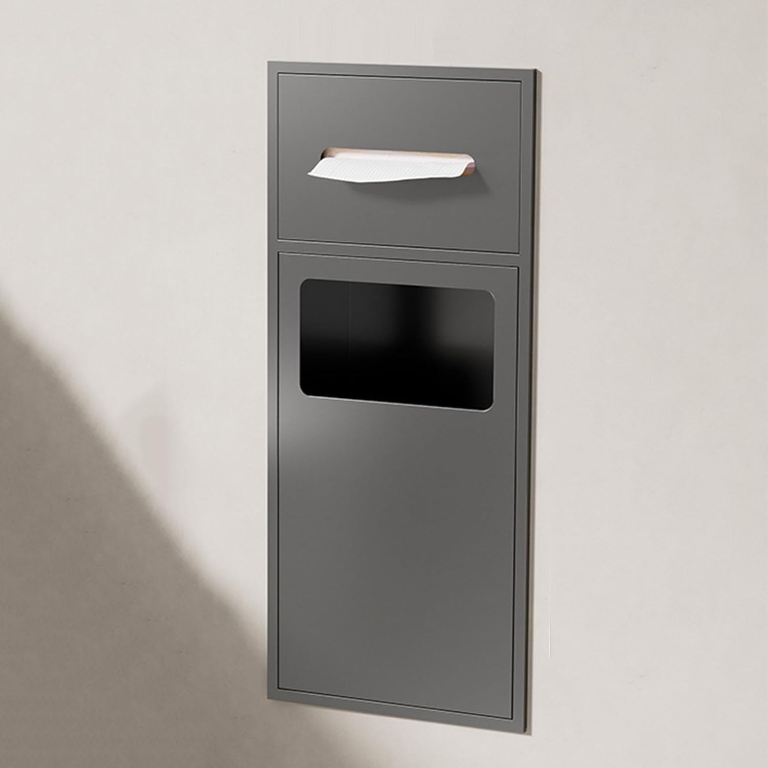 Cabine de douche étanche pour résoudre le manque de rangement en acier