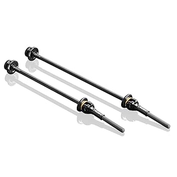 pekdi 2 PCS Bike Quick Release Wheel Hub Front Rear Skewer Clip Bolt Lever Axle for MTB Road Bike