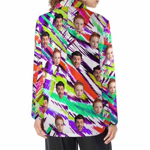 Custom Face Blazers for Men Women Personalized Jacket Blazer Photos Fashion Casual Print Blazer Gift3