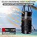SPACEREST Solar Shower Bag, 5 Gal/20L Solar Heating Camping Shower Bag, On-Off Switchable Shower Head, Portable Shower with Thick Tarpaulin for Camping, Surfing, Outdoor Traveling, No Tear & Leak