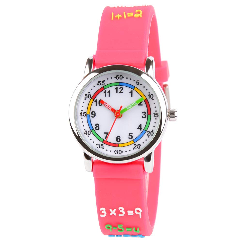 Kids Watches 3D Cute Cartoon Waterproof Silicone Children Toddler Wrist Watches Time Teacher Gifts for 3-10 Ages Boys Little Child-Universe…