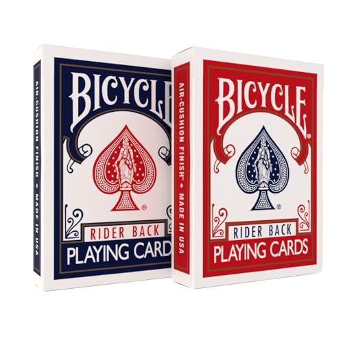 Image of Bicycle Rider Back Standard Index Playing Cards (Pack of 12)