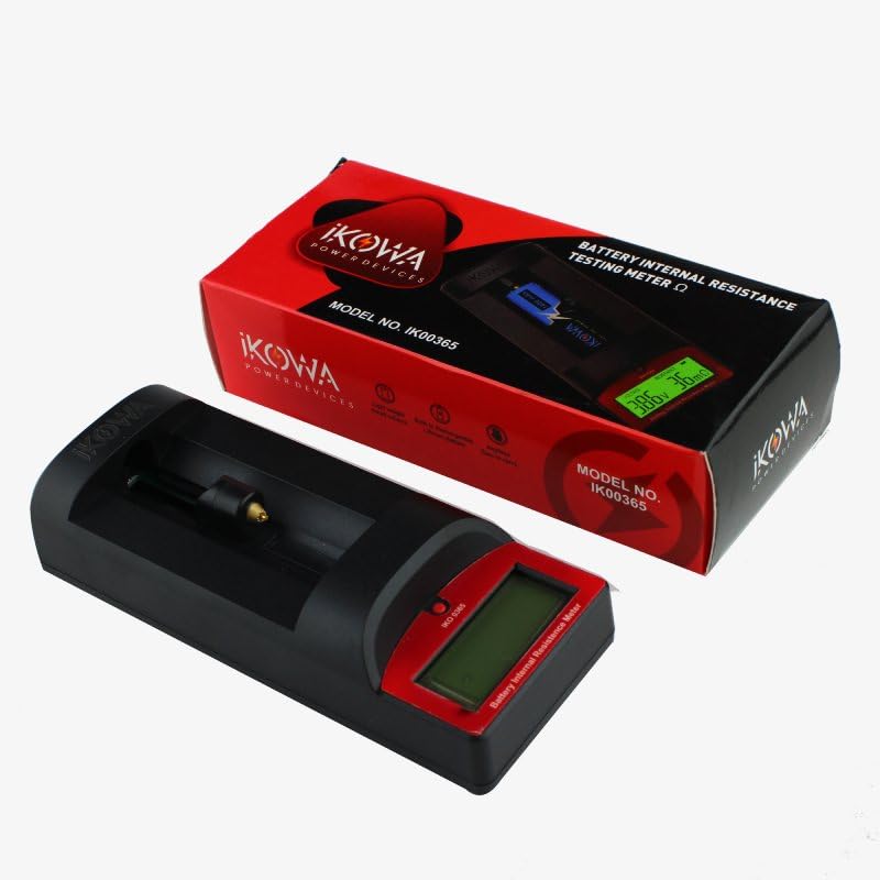 Ikowa IR & Voltage tester for 18650/21700/26650/14500/AA/AAA Rechargeable cell (B0CRH764S7) Amazon Price History, Amazon Price Tracker