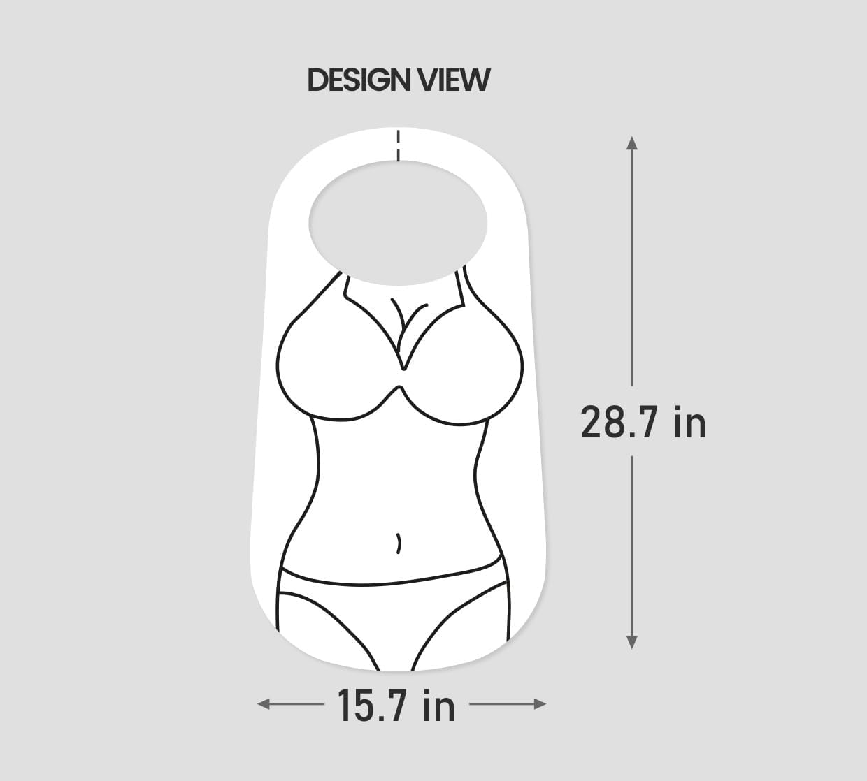 KREAL Adult Bib for Eating (Bikini) | Dining Clothing Protectors for Restaurant, Disposable Plastic Aprons for Food Service