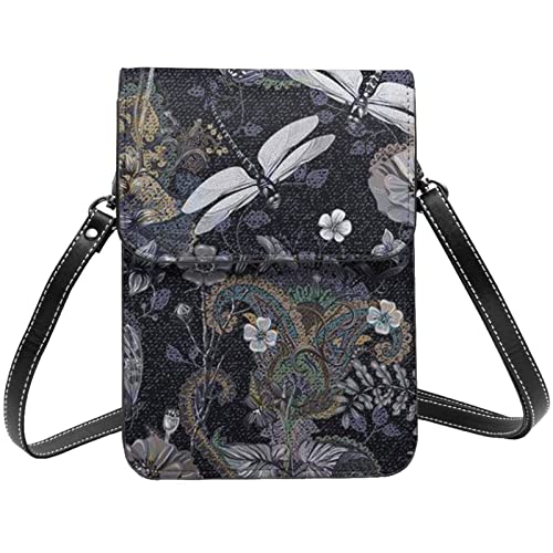 Sac bandoulière cuir portable noir : protégez votre smartphone avec style