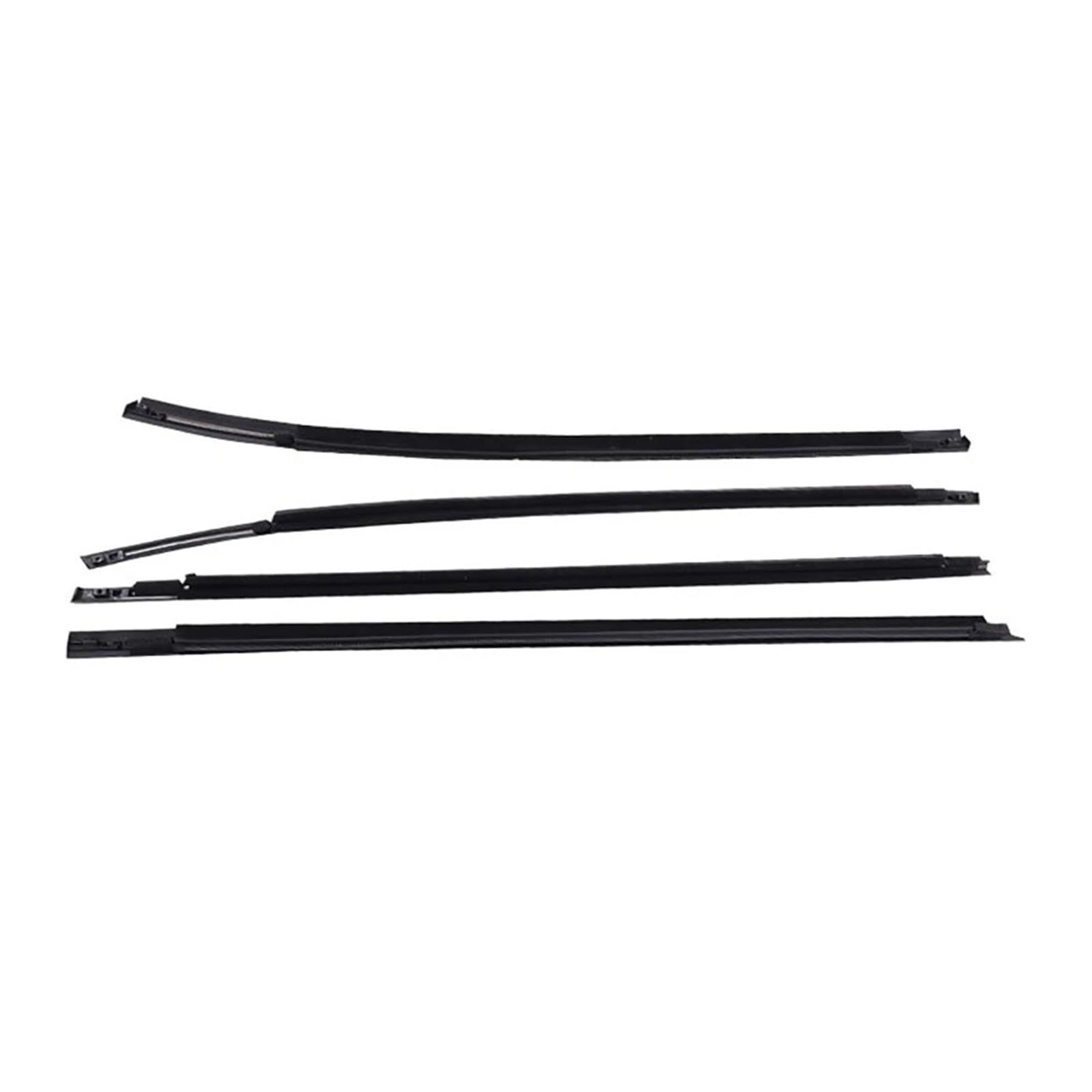 Uussup Black Rubber Seal Weather Stripping Car Window Glass Trim Sealing Strip For Hyundai For Ix35 82210-2S000 2010-2015 Waterproof Rubber Weather Accessories