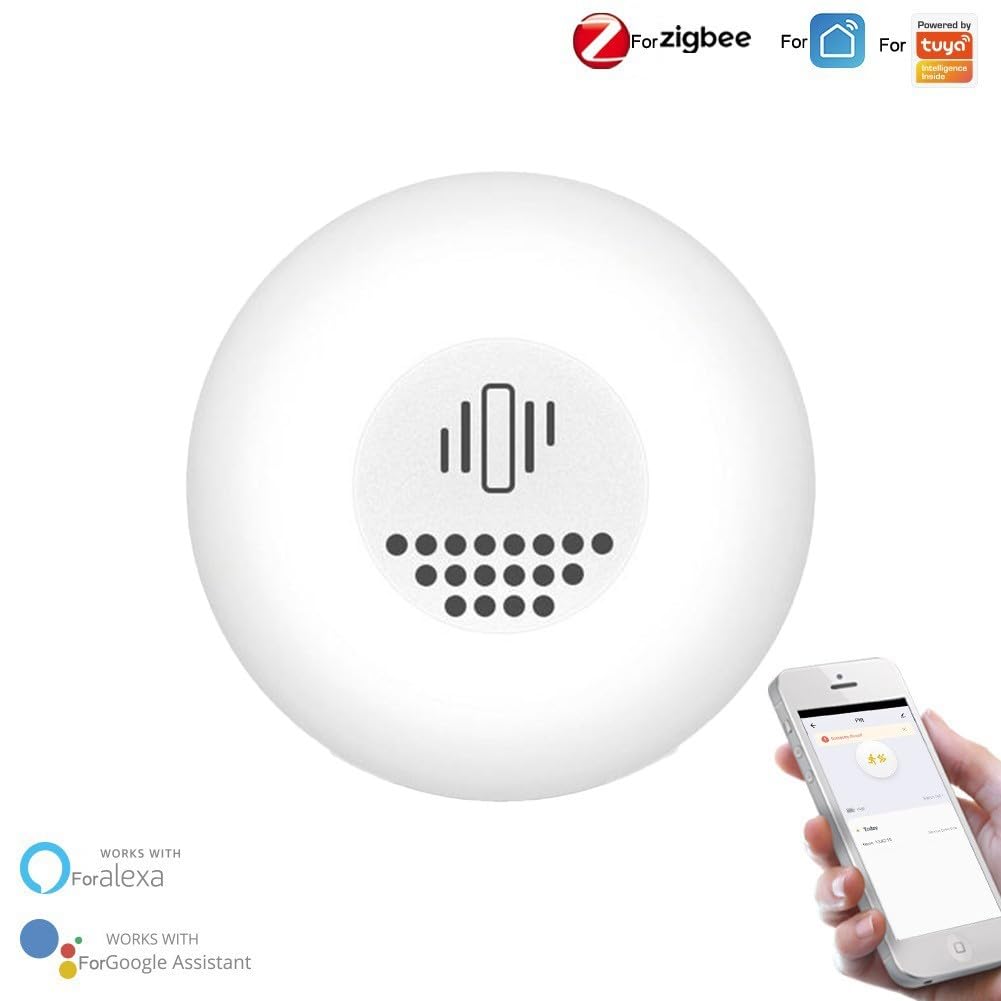 Intelligenter kabelloser Vibrations- und Neigungssensor für Tuya für ZigBee-Integration, zuverlässige Überwachung