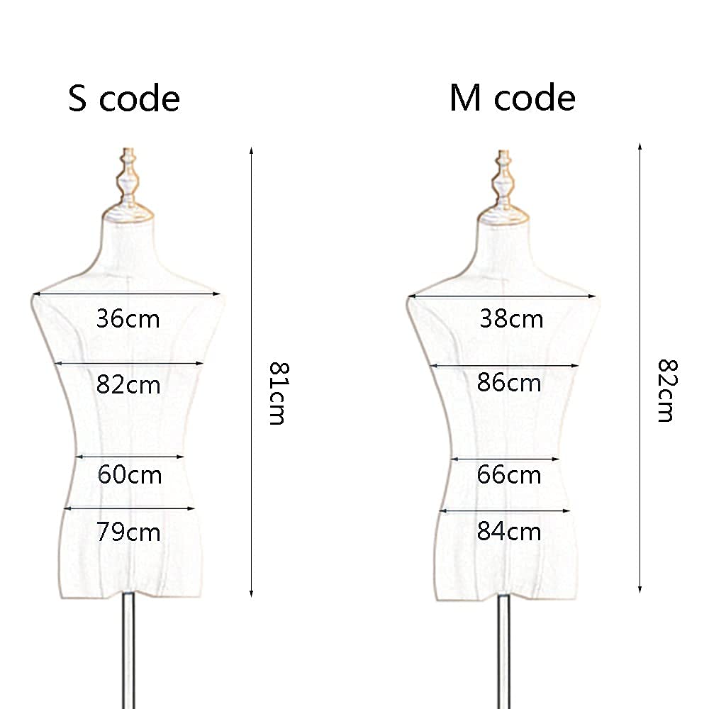 Mannequin,Ladies Model Shooting Props Stand Half Body Mannequin Clothing Store Window Wedding Mannequin Stand Clothes Display Rack