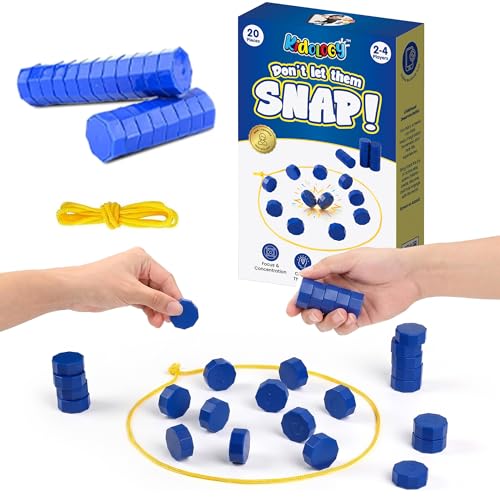 Image of Kidology Magnetic Chess Game for Kids & Adults | Magnetic Stones Strategy Board Game with Rope Boundary | Family Party Travel Game | Brain Teaser Logic Puzzle | Ideal Gift for Boys & Girls