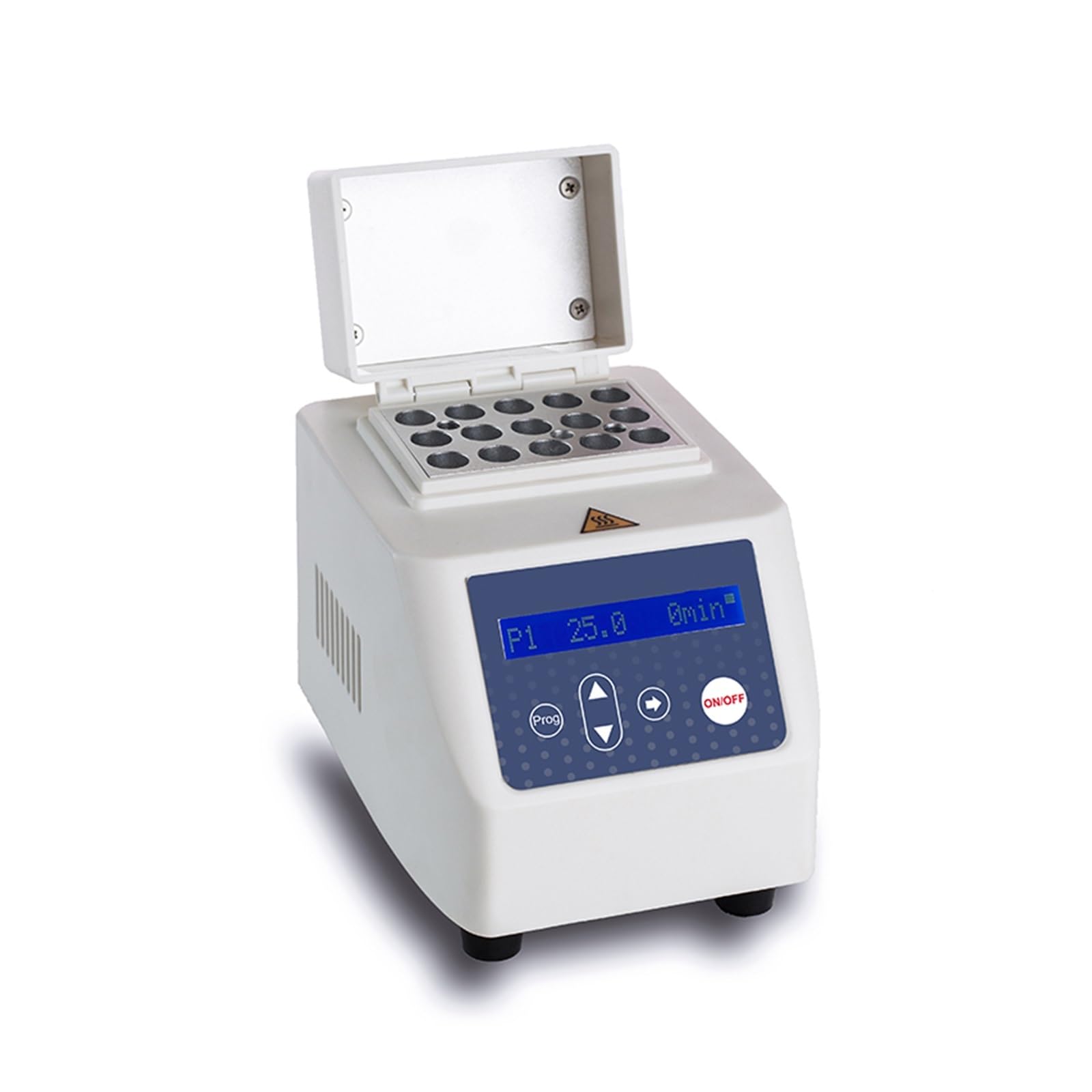 Agitador Orbital Mini incubadora de baño seco Calentamiento o enfriamiento Pantalla LCD(Mini H100)
