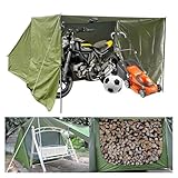 Eijooahz-ZJ バイクシェルター 取り外し可能なシェード生地付き サイクルガレージ パティオ家具、自転車、オートバイに適しています ドッペルギャンガー バイクガレージ 自転車置き場や外出時の庭置きに最適 サイクルハウス