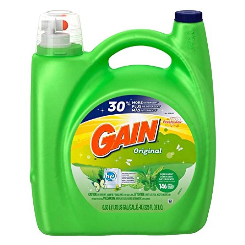 Gain Liquid Detergent with Original Scent, 146 Loads, 225-Ounce - //coolthings.us