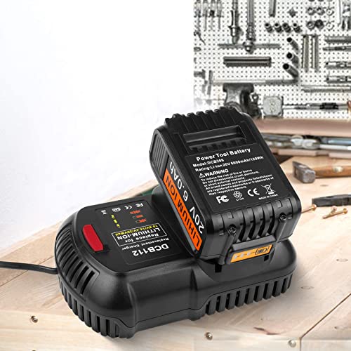 Cargador LabTEC de repuesto para solucionar fallos en baterías Dewalt 20V 7