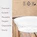 Smarty Had A Party 240 Elegant Disposable Plastic Bowls, 10 oz Heavy Duty Fancy Round Clear Salad and Soup Bowls, Party Dessert Set for Weddings, Christmas, and All Occasions