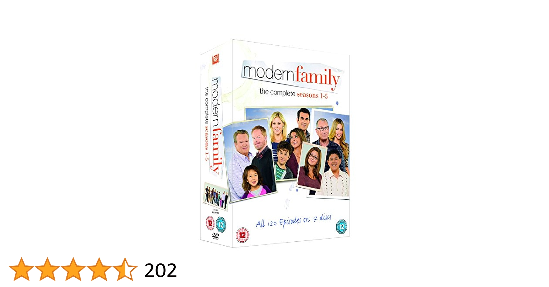 Modern Family: The Complete Seasons 1-5 : Ed O'Neill, Sarah