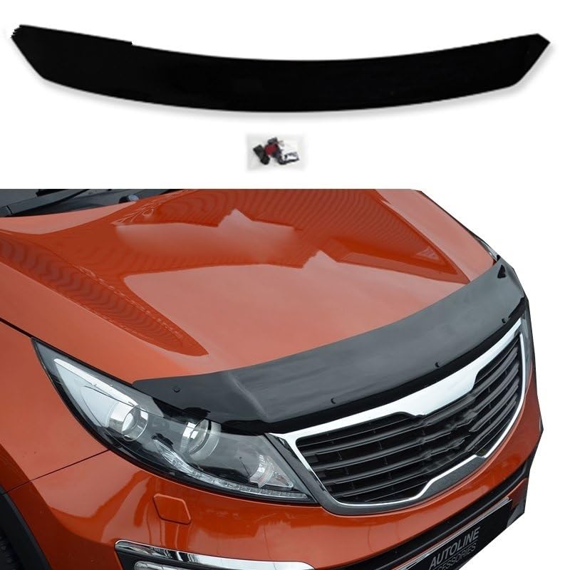 Déflecteurs de vent Kia Sportage déviation air anti-gravillons - 2