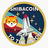 shiba inu crypto - Shib To The Moon Sticker Vinyl Bumper Sticker Decal Waterproof 5'
