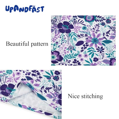 Image of upandfast Girls Rash Guard Set Long Sleeve Two Piece Swimsuit with UPF 50+ Sun Protection for Girls 3-8 Years