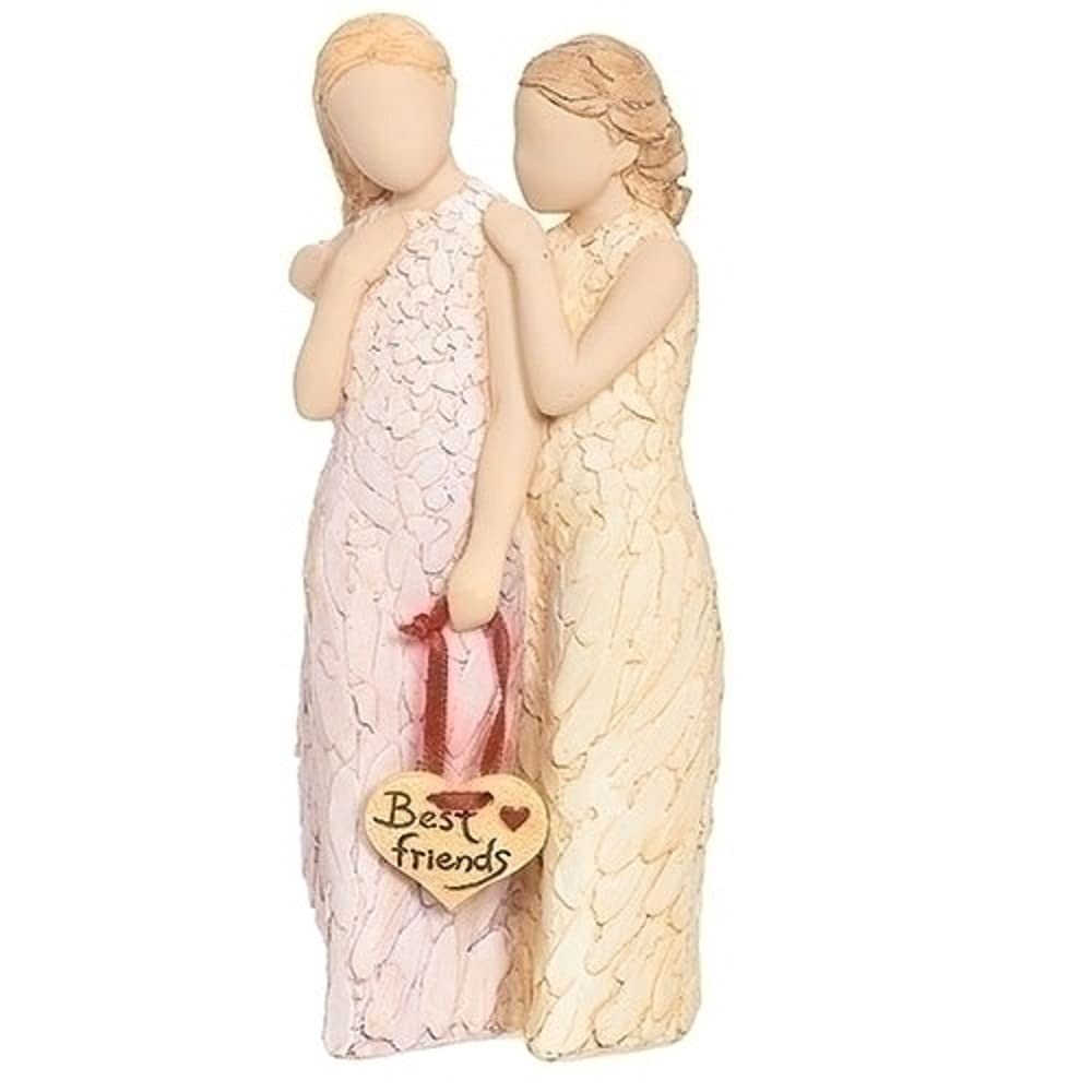 Figurine Best Friends More Than Words Roman 1333, sculpture d'amitié sincère haute de 19 cm
