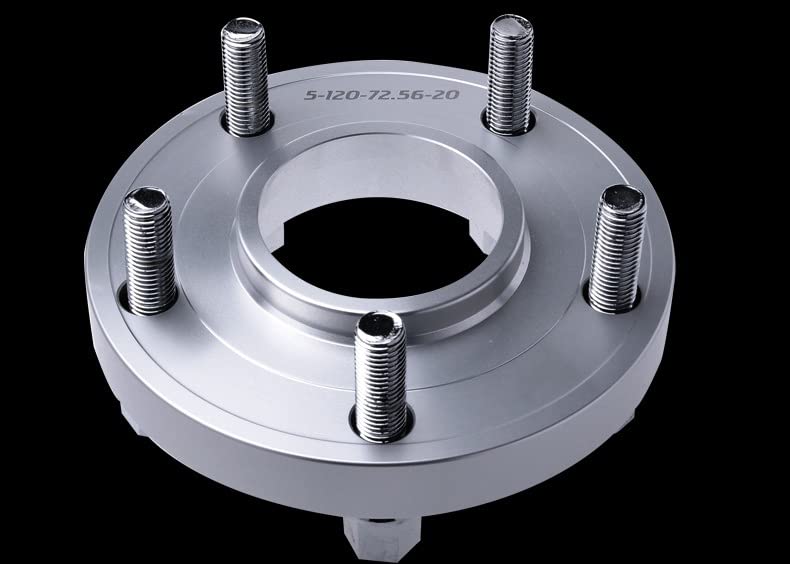 Entretoises alésage 71,6mm Chrysler Pacifica finition anodisée