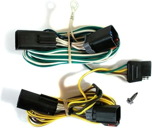 Miniatura 3 de CURT 55534 Arnés de cableado de remolque personalizado de 4 pines para el lado del vehículo, se adapta a Chrysler 300, Dodge Charger, Challenger