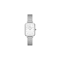 Daniel Wellington Quadro Orologi 20x26mm Stainless Steel (316L) And Crystals Silver