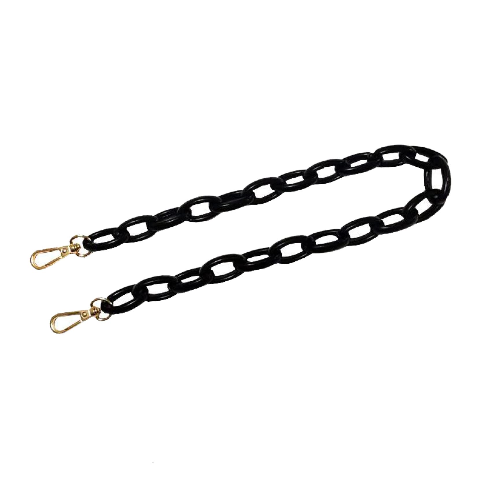 Cadenas para Bolsos, Asa Monedero Cadena Mujer Correas De Hombro Bolsos Accesorios(Black,100)