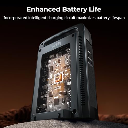SmallRig V Mount Battery Charger, Dual Channel V-Mount Battery Charging - image 4